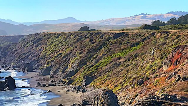 Sonoma Coastline and Hills
