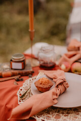 fall garden picnic