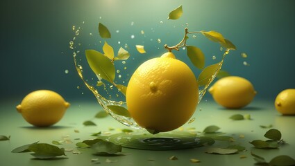 Yellow Fresh Lemons