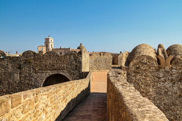 The norman castle in Saint Severina, Calabria, Italy. Castello normanno in Santa Severina © rudiernst