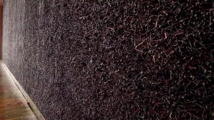 cooling tower or saline is a structure made of bundles of twigs of blackthorns, through which the water of salt springs flows. natural sound