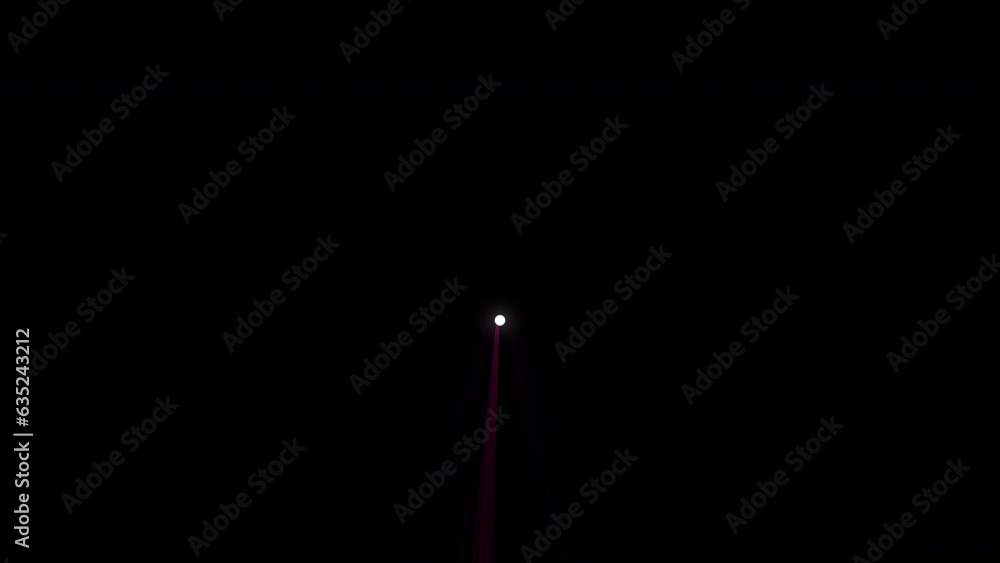 Poster strobe stroke light. computer generated 3d render