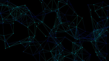 Abstract geometric background. Plexus mesh backdrop illustration.