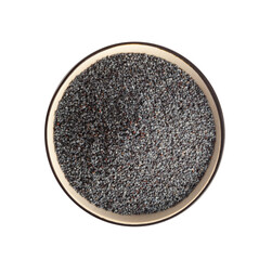 Poppy Seed, Blue Poppyseed Pile, Small Culinary Grains, Tiny Seeds, Oilseed Sprinkles