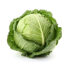 Cabbage vegetable isolated on white background