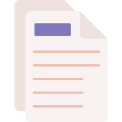 Obraz premium Paper Icon