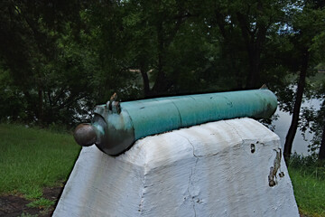 Civil War Canon in Battlefield