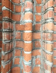Brick wall texture background architecture 