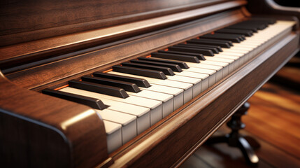 Close-up Piano
