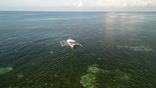 Pamboat ariel ocean view 