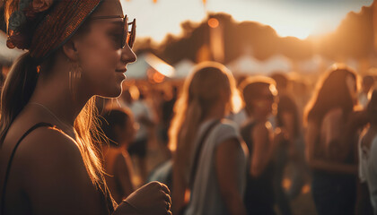 Get Ready to Rock: Embrace the Energy of Summer Festivals - obrazy, fototapety, plakaty