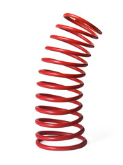 automotive suspension springs, transparent background
