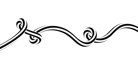 ribbon object with stripes, striped pattern 