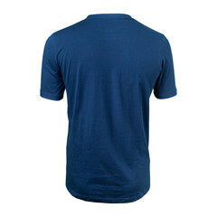 blue short sleeve t-shirt