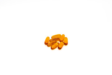 Small amount of fish capsules