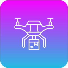 Drone Delivery Icon