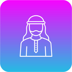 Arab Man Icon
