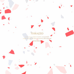 Terrazzo Pattern. Endless cement texture background