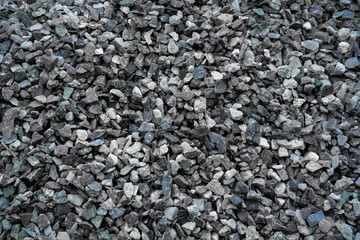 Fototapeta premium Pile of stones for construction blackground.