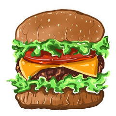 Cheese burger
