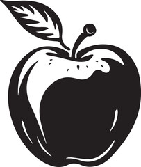 Apple Fruit Leaf School Food Symbol
