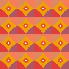 seamless pattern with shapes for background 