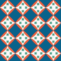 seamless pattern with shapes for background 