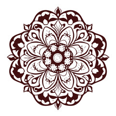 abstract floral ornament
