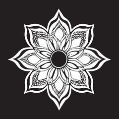 black and white spiritual symbol
