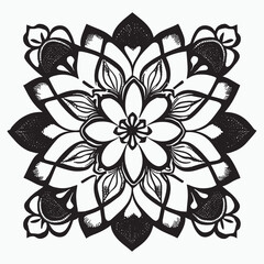 abstract floral ornament