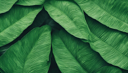 green leaf texture generated ai
