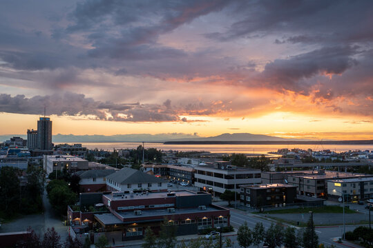Anchorage Summer Sunset