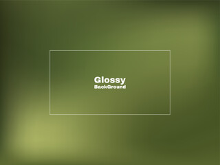 green glossy blurred vector background