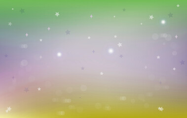 Obraz na płótnie Canvas Fairytale background with rainbow grid. cute universe