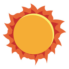 Summer Sun Illustration