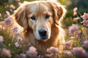 Obraz premium golden retriever
