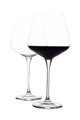two glasses of wine