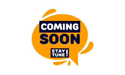 coming soon vector template post icon for social media background, coming soon template fyi vector with colour simple