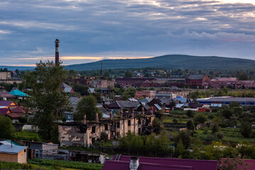 Obraz premium The environs of Baranchinsky. Ural.