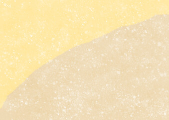 黄色とベージュ色のバイカラー和風背景