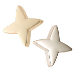 Sparkle stars 3D
