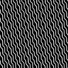 Modern and Simple Hand Drawing Seamless Pattern Background Black and White Handdrawn Abstract Pattern