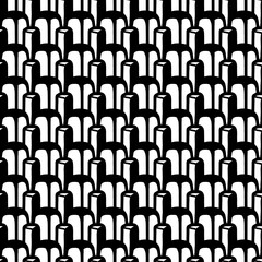 Modern and Simple Hand Drawing Seamless Pattern Background Black and White Handdrawn Abstract Pattern
