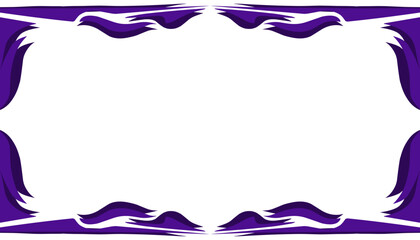 Purple abstract framed background illustration. Perfect for wallpaper frames, book covers, invitations, greeting cards, websites