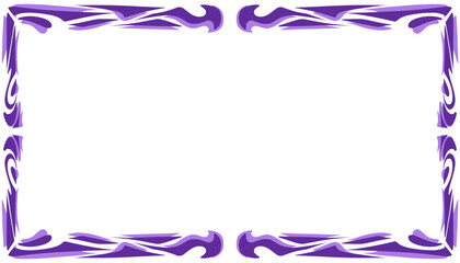 Purple abstract framed background illustration. Perfect for wallpaper frames, book covers, invitations, greeting cards, websites
