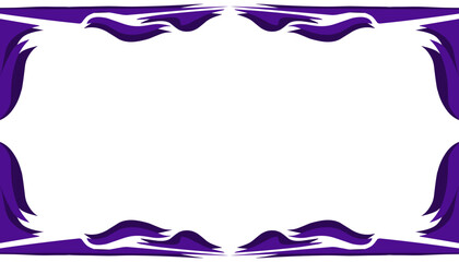 Purple abstract framed background illustration. Perfect for wallpaper frames, book covers, invitations, greeting cards, websites