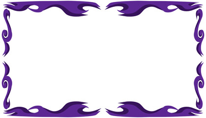 Purple abstract framed background illustration. Perfect for wallpaper frames, book covers, invitations, greeting cards, websites