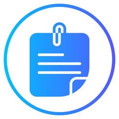 Fototapeta premium fan gradient icon