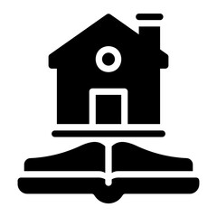 house rules glyph icon