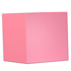 Pink square 3D